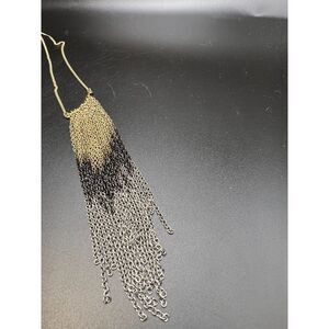 Banana Republic Chevron Fringe Necklace